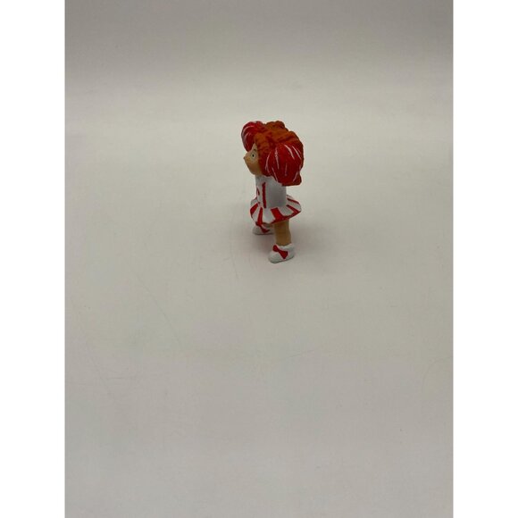 Vintage 1980s Cabbage Patch Kids Red Hair Cheerleader Girl Figurine - Retro Coll - Picture 3 of 7
